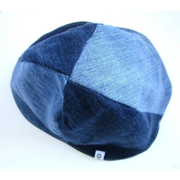 Denim Two Tone Tulip Hat Women/Girls/Teens - New with Tags - Mixed Fibers S/M - Picture 12 of 12